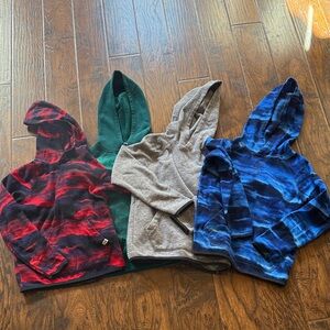 Bundle of four DSG Fleece Hoodies, boys size small